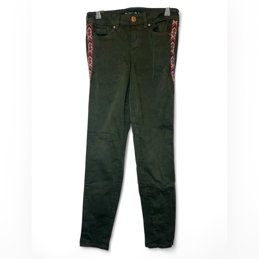 Ariat Denim Ultra Stretch Perfect Rise Side Aztec Chevron Skinny Jeans Camo